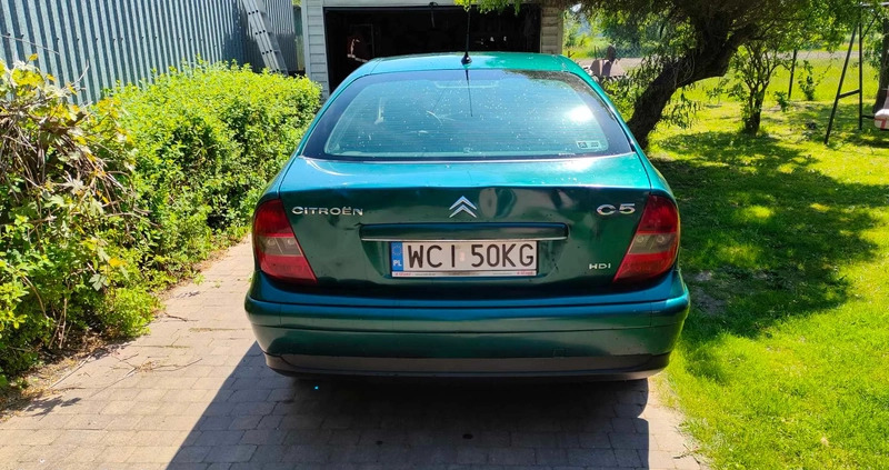 Citroen C5 cena 3500 przebieg: 246935, rok produkcji 2001 z Ciechanów małe 79